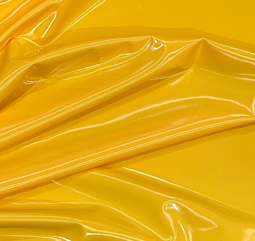 Yellow Pvc Material Stretch PVC Vinyl - Yellow – gjsdiscountfabrics.com.au