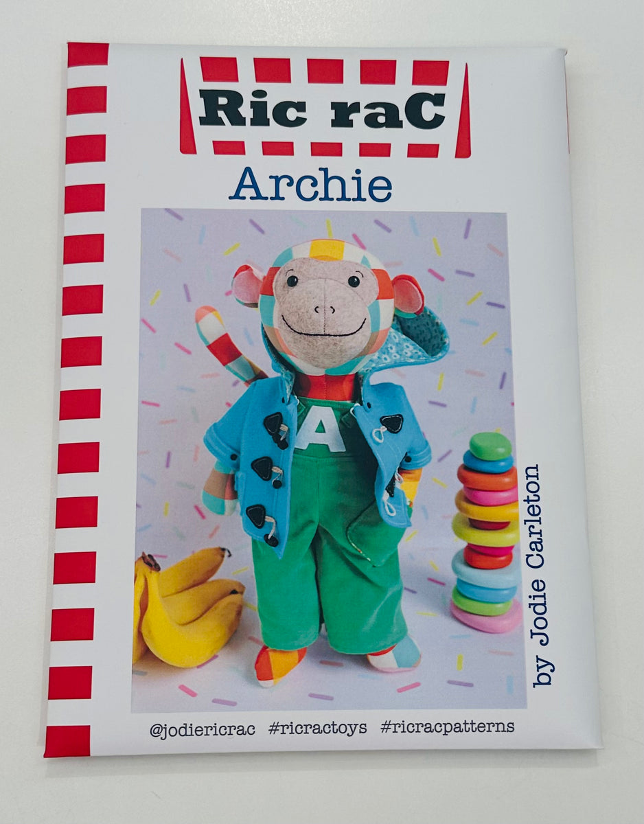 Archie - Pattern by Ric Rac – gjsdiscountfabrics.com.au