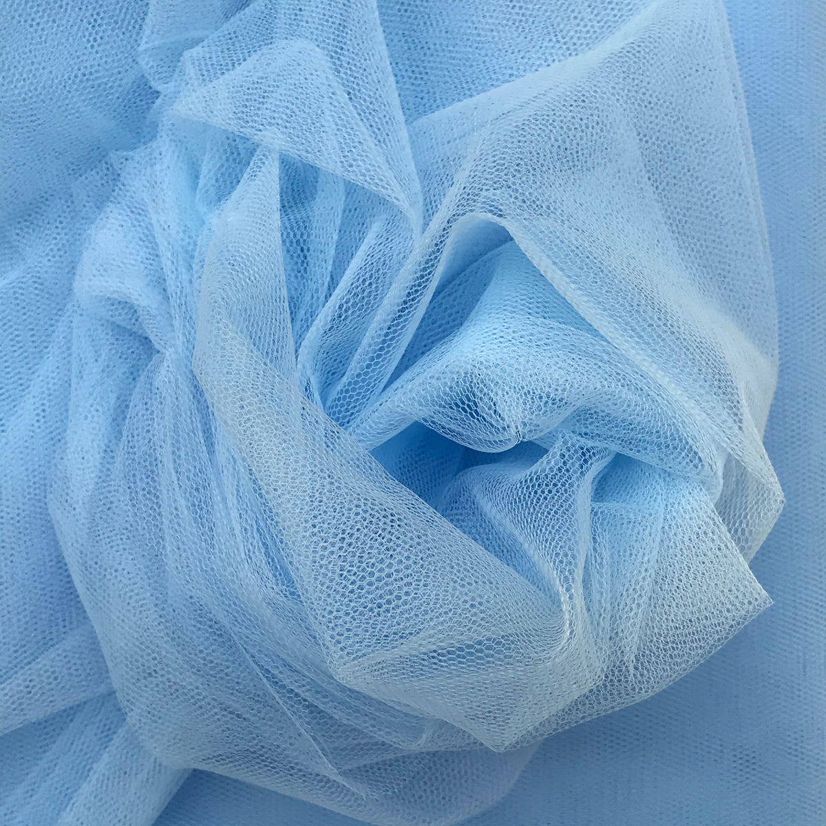 Bridal Tulle - Light Blue – gjsdiscountfabrics.com.au